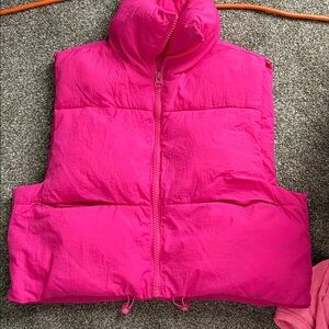 Amazon Women's Pink Puffer Vest